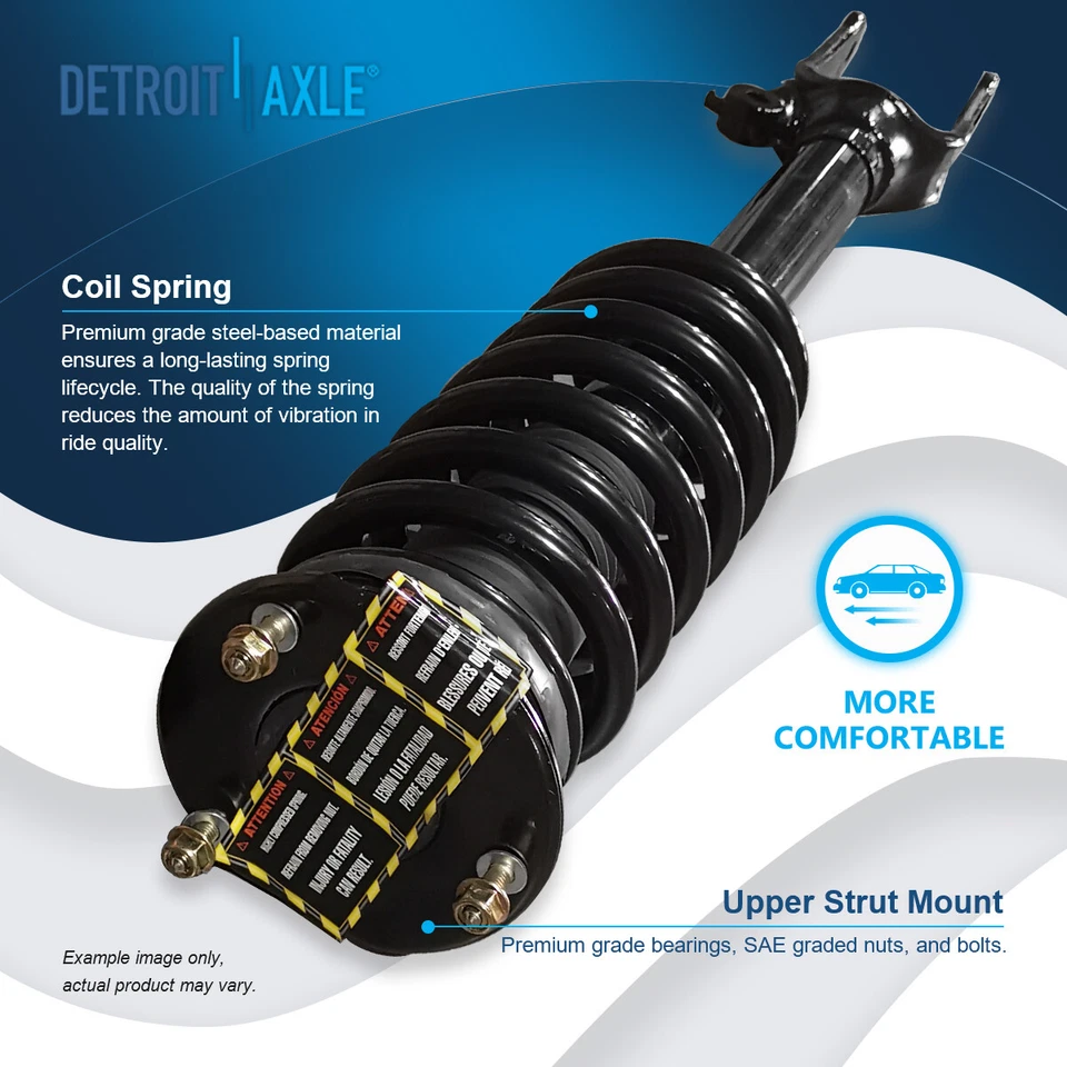 Puntales delanteros con conjunto de resorte helicoidal para Benz GL320 GL350 GL450 EXCLUYE ANUNCIOS Foto 3 de 4