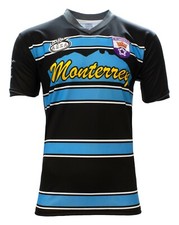 Monterrey Mexico Soccer Jersey Arza Design Color Black