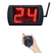 Shot Clock Basketball Timer,12/24/25/30/35/40/60 Seconds Countdown Timer, Por...