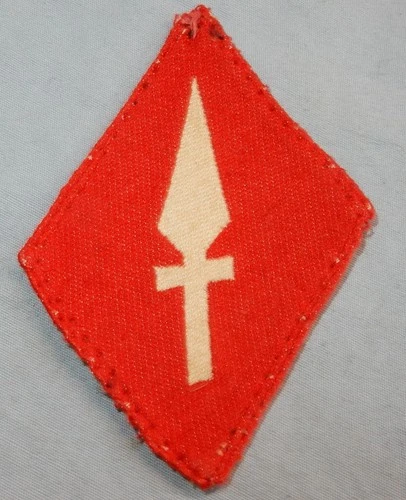 WW2 1 CORPS REGIMENT FORMATION SIGN MILITARY BADGE PATCH WORLD WAR II