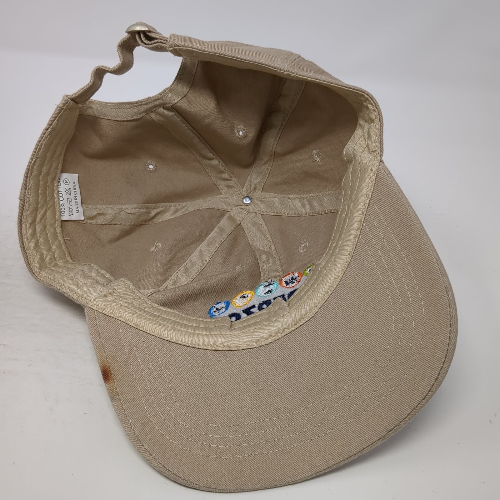 Superzoo Slideback Hat Solid Beige One Size Adjus… - image 7