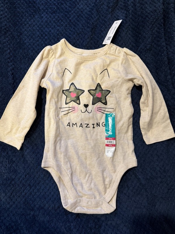Granimals Baby Bodysuit, Long Sleeve 18 Months Brand New With Tags ￼