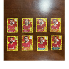 2026 Panini FIFA World Cup Turkey Gold Stickers Lot of 8