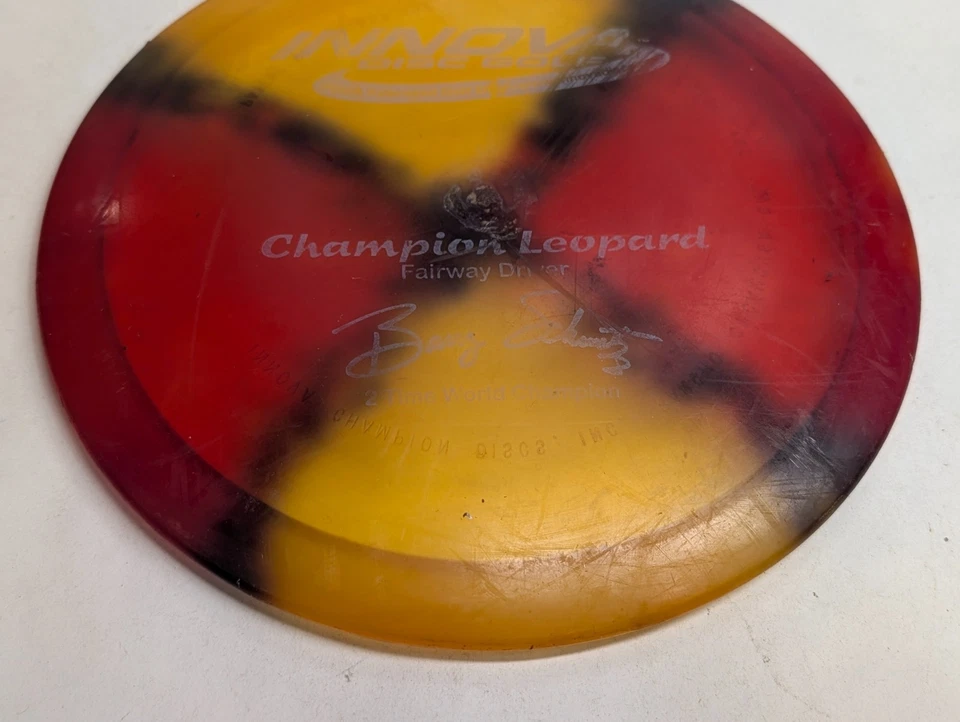Innova Champion Leopard Disc Golf Fairway Driver 176g PFN CAL Mold 2 Time Barry - Image 2 of 4