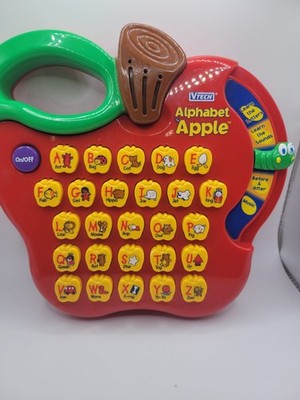 VTech Alphabet Apple Learning Letter Sound Music Phonics Beginning Reader 