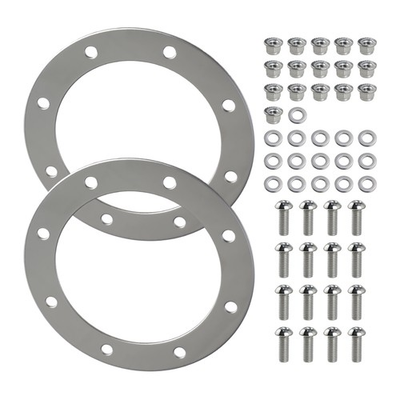 #ad 2PCS Side Exit Exhaust Bezels 3.5quot; ID Stainless Mirror Polished Hardware $21.42