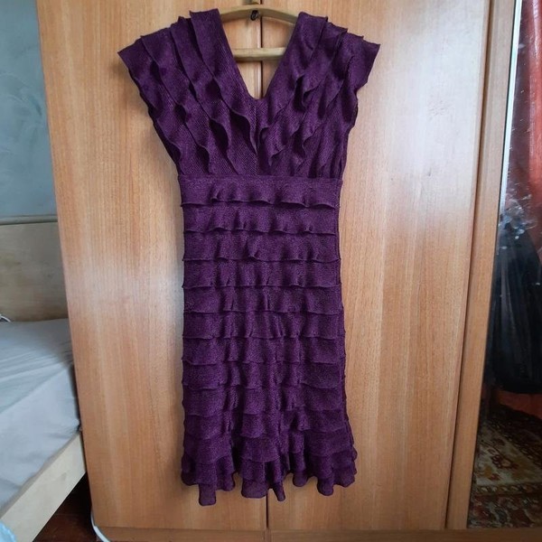 Women Studio Pollini Dress Purple 32 / XXS / 40