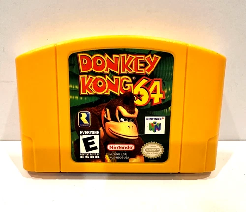 Donkey Kong 64 (Nintendo 64, 1999) N64 Game Cartridge Only TESTED Authentic