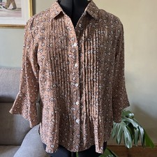 French Connection Floral Blouse Size 10