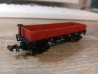 BACHMANN. N SCALE, OLD TIME GONDOLA, UP. W/METAL WHEELS. FREE SHIPPING — photo 3