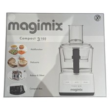 Image of MAGIMIX Compact System - CS 3160 Food Processor - White - Brand New in Box