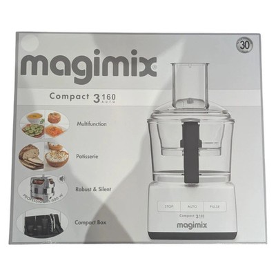 MAGIMIX Compact System - CS 3160 Küchenmaschine - Weiß - Brandneu im Karton