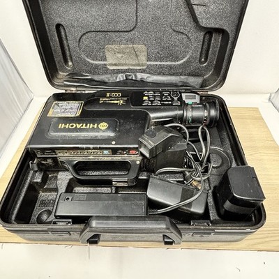 Hitachi CCD-II VHS Video Camcorder VM-2270A For parts Not working