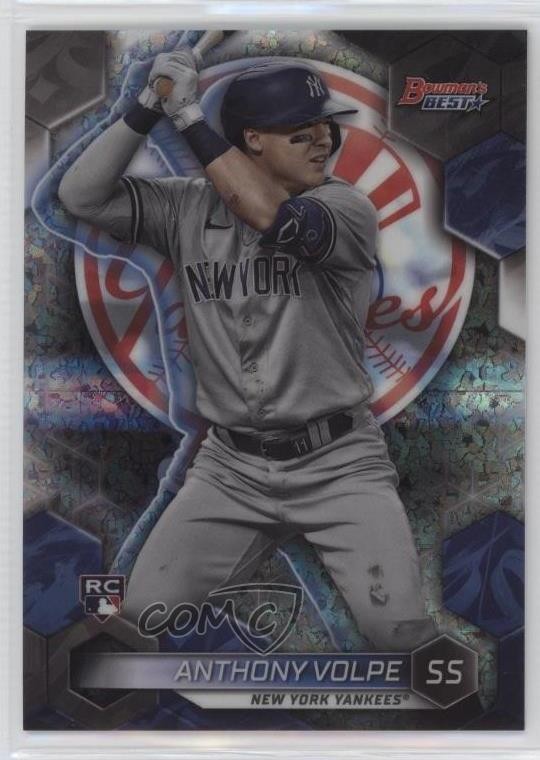 2023 Bowman's Best Mini-Diamond Refractor /299 Anthony Volpe #42 Rookie RC v9t