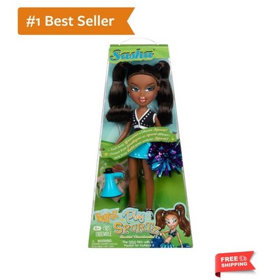 Play Sportz Sasha Fashion Doll with Accessories, Cheerleading