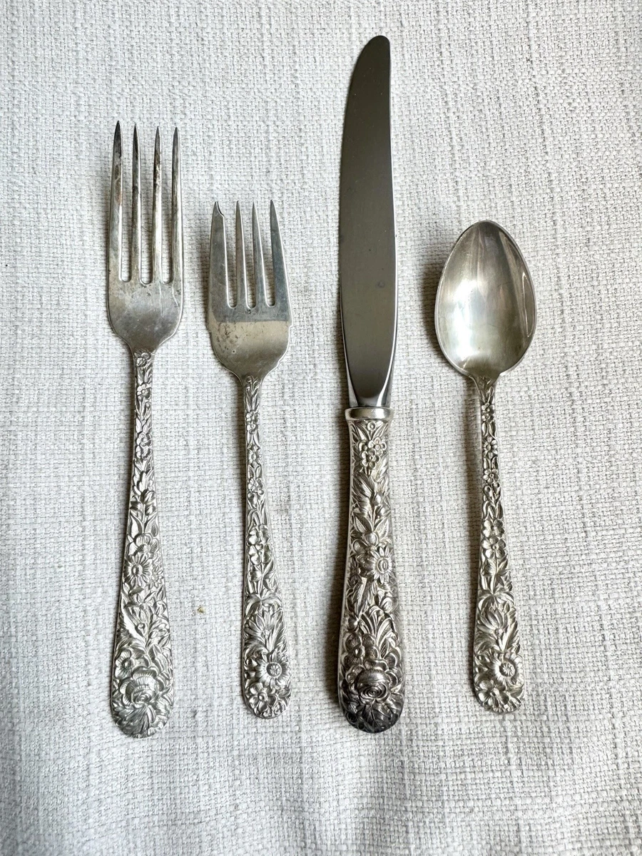 Kirk 1900-1940 Antique US Sterling Silver Flatware Sets for sale