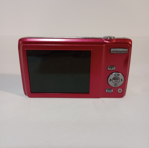 Fujifilm FinePix JZ100 14MP Digital Camera - Red - For Parts or Repair - Afbeelding 2 van 5