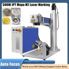 JPT 300W M7 Mopa Laser Marking Machine Autofocus Color Marking Support Lightburn