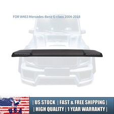 Carbon Fiber Front Roof Spoiler Led Drl For W463 Mercedes-benz G-class 04-2018