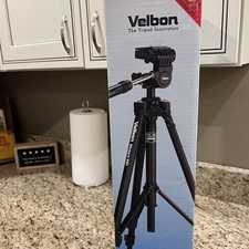 Velbon Victory 451 Deluxe Tripod Geared Cente...