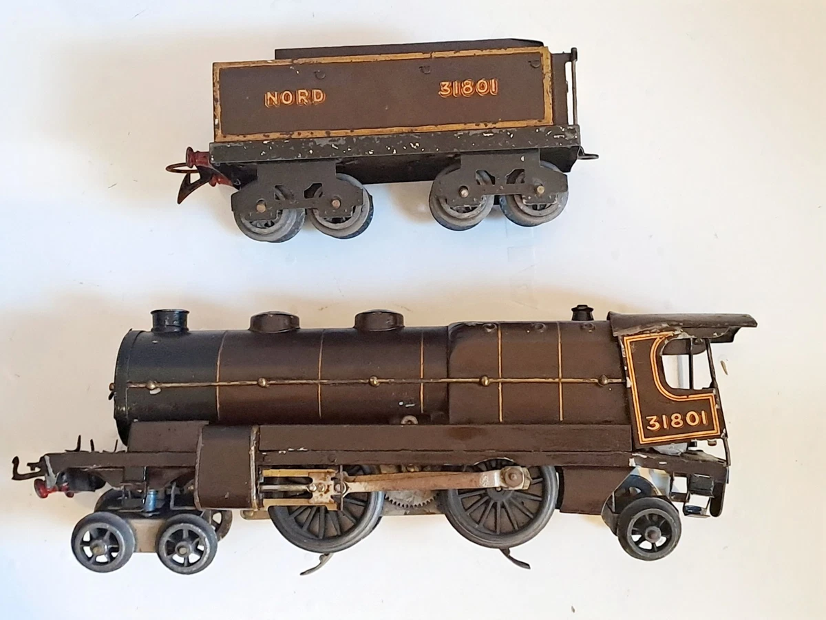 1 Train électrique type vapeur mécanique wagon Pullman Coffret JEP