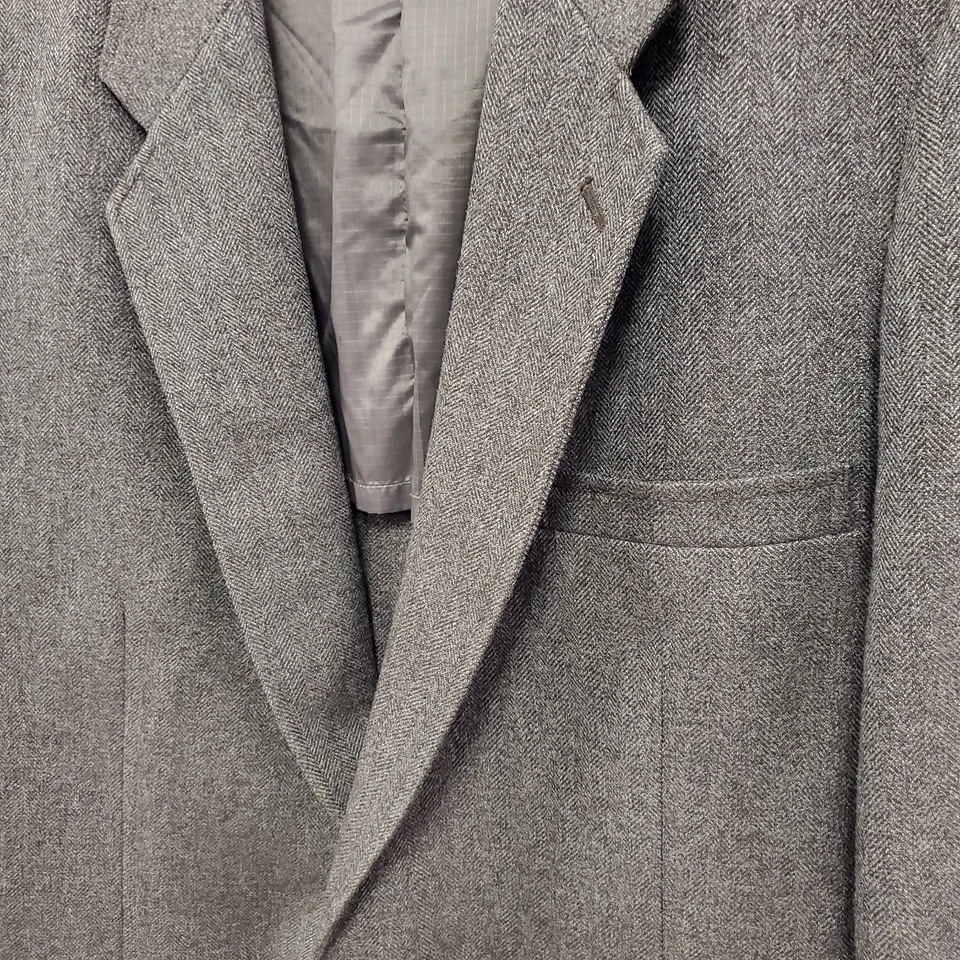 Blazer de viaje Patagonia para hombre espiga tweed talla 44L profesional formal Foto 2 de 4