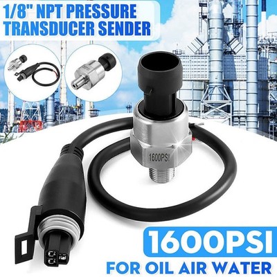 Drucksensor 0.5V-4.5V aus Druckaufnehmer für Öl Wasser Luft 1/8' NPT 30-500psi