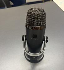 Blue Yeti USB Microphone w/ Adjustable Stand, Headphone Jack, Volume