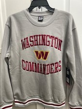 NWT Washington Commanders Mens Pullover Sweatshirt Size Medium New