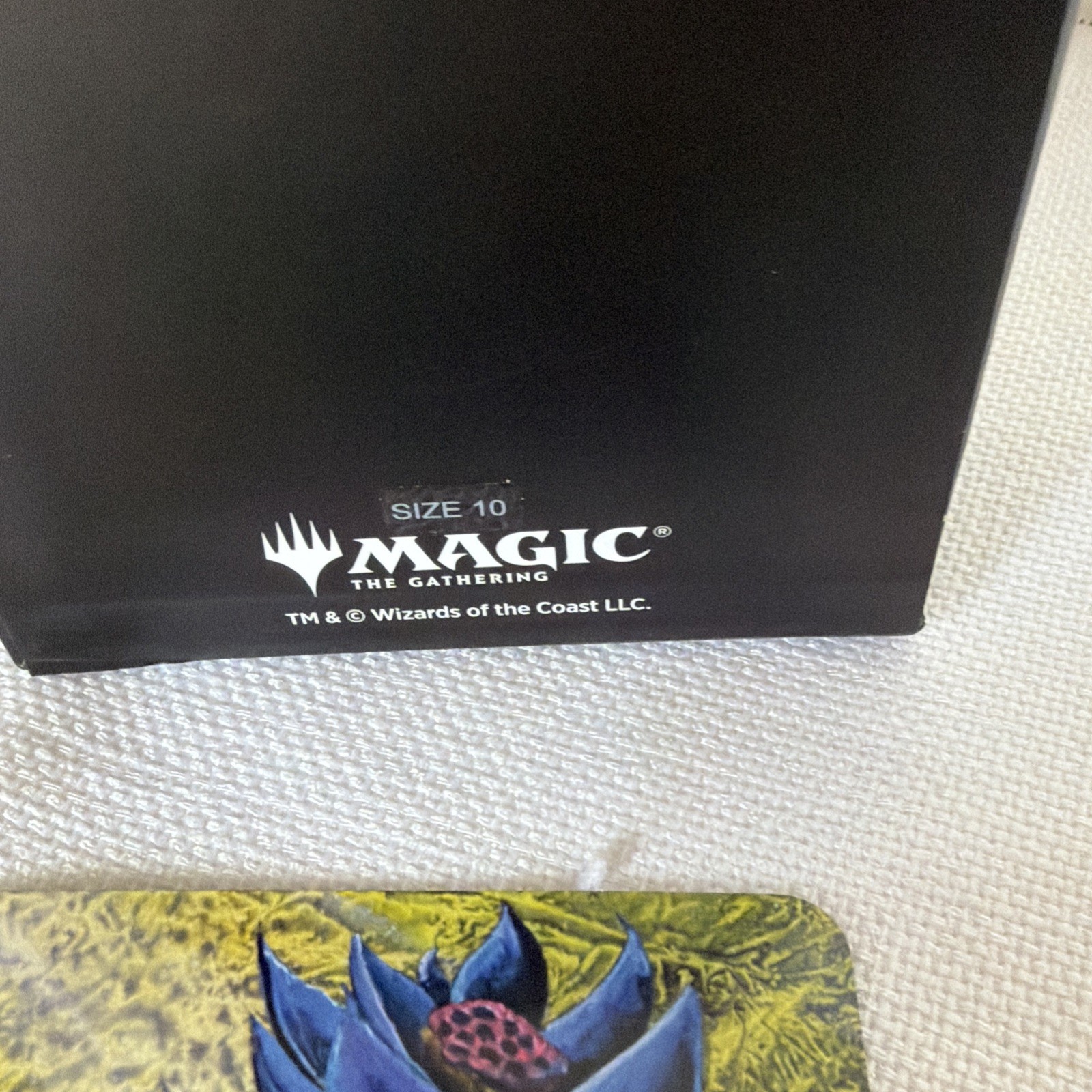 RockLove Magic The Gathering Black Lotus Ring Size 10 Sterling Silver MTG w/ Box view 7
