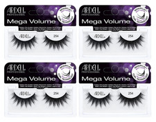 Lot 4 Pairs ARDELL 254 Mega Volume Multi-Layered Tapered Tips False Eyelashes