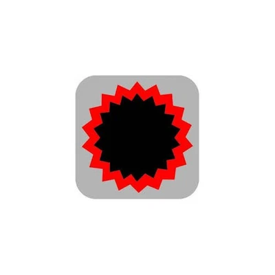 REMA TIP TOP Schlauchflicken F1 Durchmesser 25 mm rot-schwarz - Bild 1 von 2