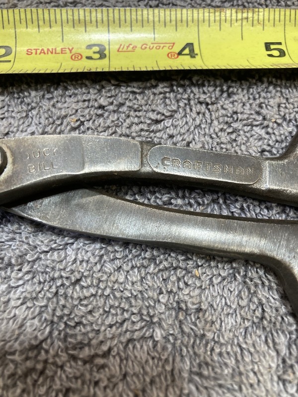 Vintage Craftsman Duck Bill Tin Snips #4546X Made In USA - 7” very sharp