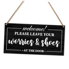 Please Remove Your Shoes Sign, No Shoes Sign for House, Shoes off Sign for