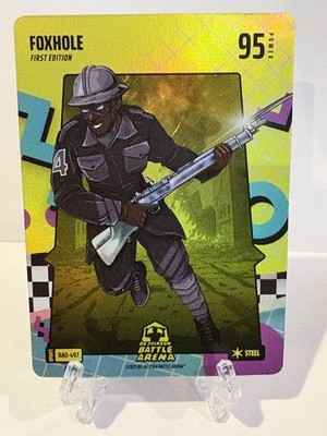 Bo Jackson Battle Arena #RAD-497 Foxhole De Aaron Fox 80's Rad Steel