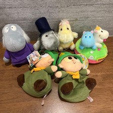 Fun Moomin Family Plush Set 6 Pieces Retro 1991 Collectible Authentic Japan