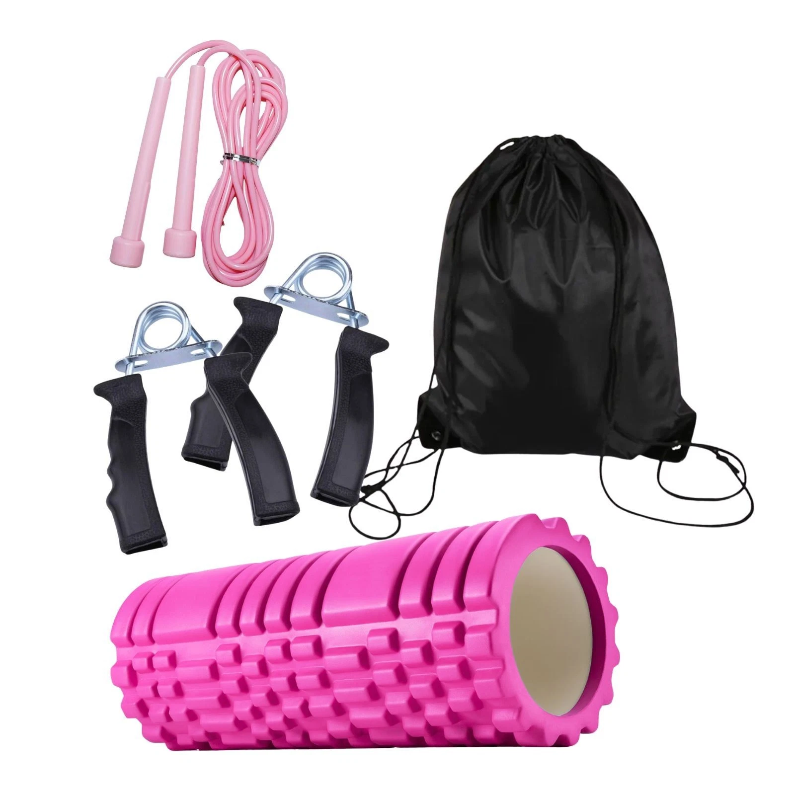 Foam Roller Massage Set with Free Bag Deep Tissue Trigger Point Muscle Relief