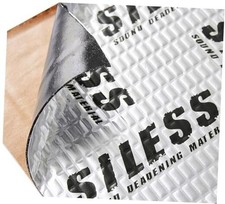 80 mil 2mm Car Sound Deadening mat - Butyl Automotive Sound 5 SqFt 0.46 SqM 