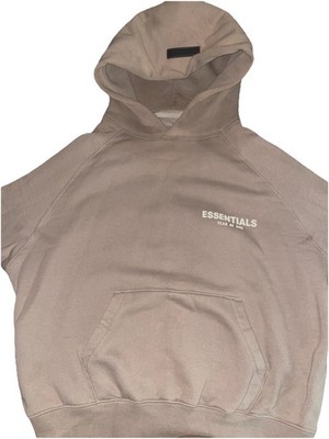 Fear of God Essentials Essentials Hoodie 'Desert Taupe' XS | eBay