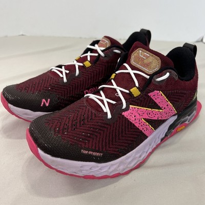 New Balance Trail Running Shoes Womens 8.5 Fresh Foam Hierro v6 WTHIERP6 Pink