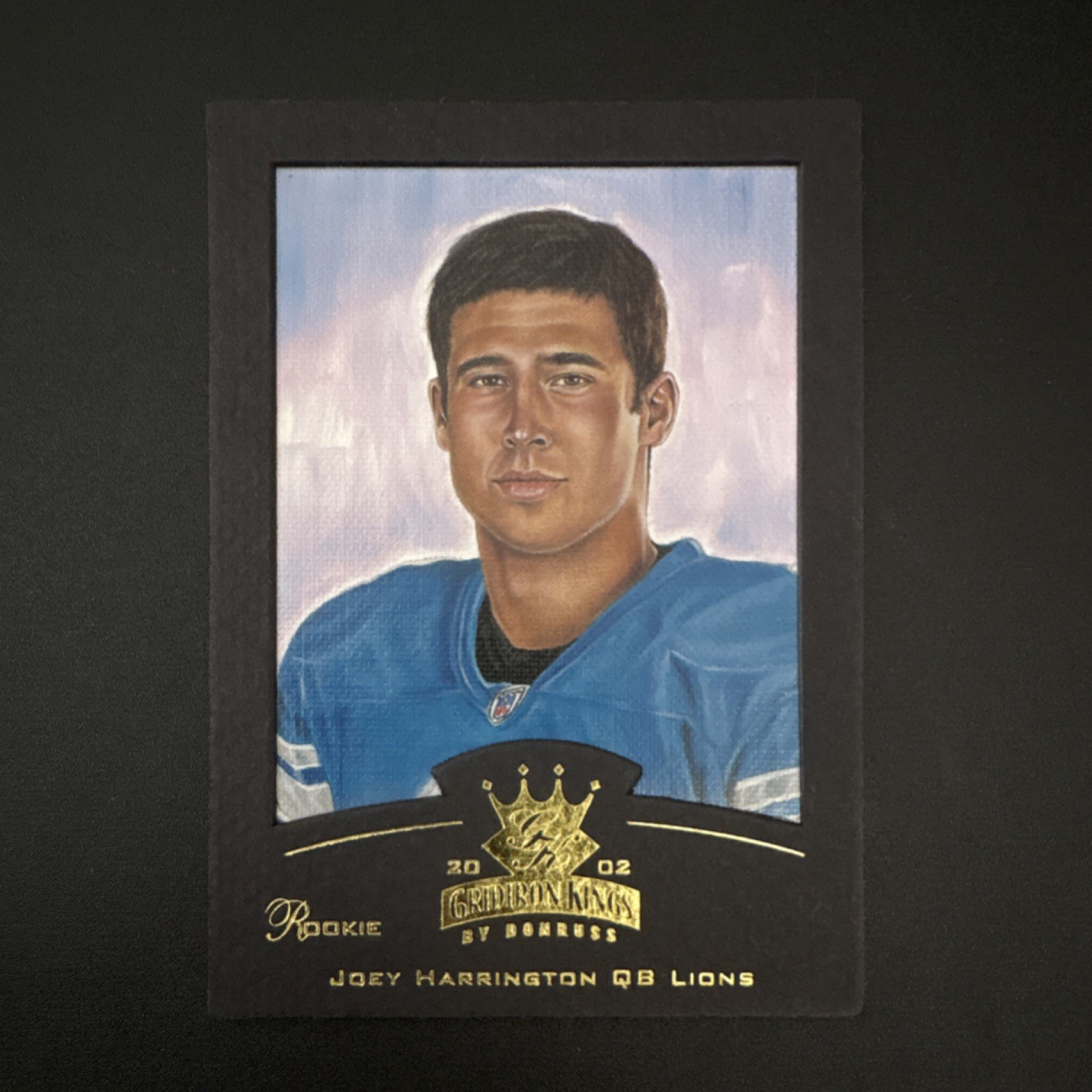 Joey Harrington Donruss Gridiron Kings #102 Gold