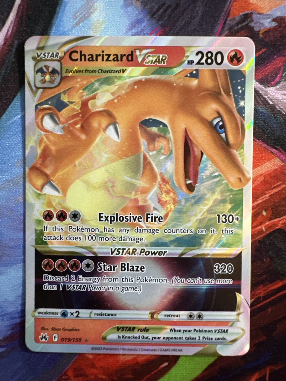 Charizard VSTAR Holofoil EN [CRZ - 019/159]NM