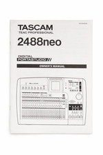 Tascam 2488neo Digital Portastudio Owner s Manual Original TEAC Recorder Guide