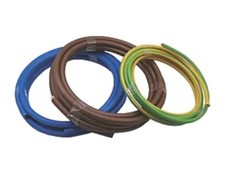 25mm Brown double insulated cable