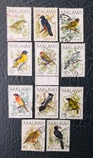 Malawi Bird Stamps Of 1988. 11 of 16. Canceled & Previously Hinged