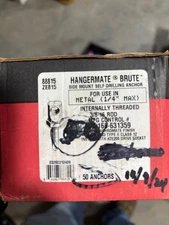 Hangermate brute 88815  Horizontal Rod Hanger, Steel, 1/4” thick