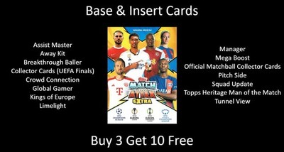 Topps Match Attax Extra 2023/24 (2023/2024) - Base & Insert Cards