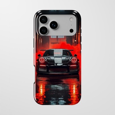 iPhone 17 Tough Case MagSafe Case For Apple iPhone 14-17 Series Sports Car Case
