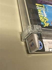 1986 Nintendo NES Gumshoe WATA 7.0 CIB Graded 5 Screw Black Box Game