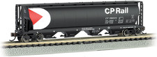 Bachmann 19177 N CP Rail 4 Bay Cylindrical Grain Hopper 388500 LN/Box